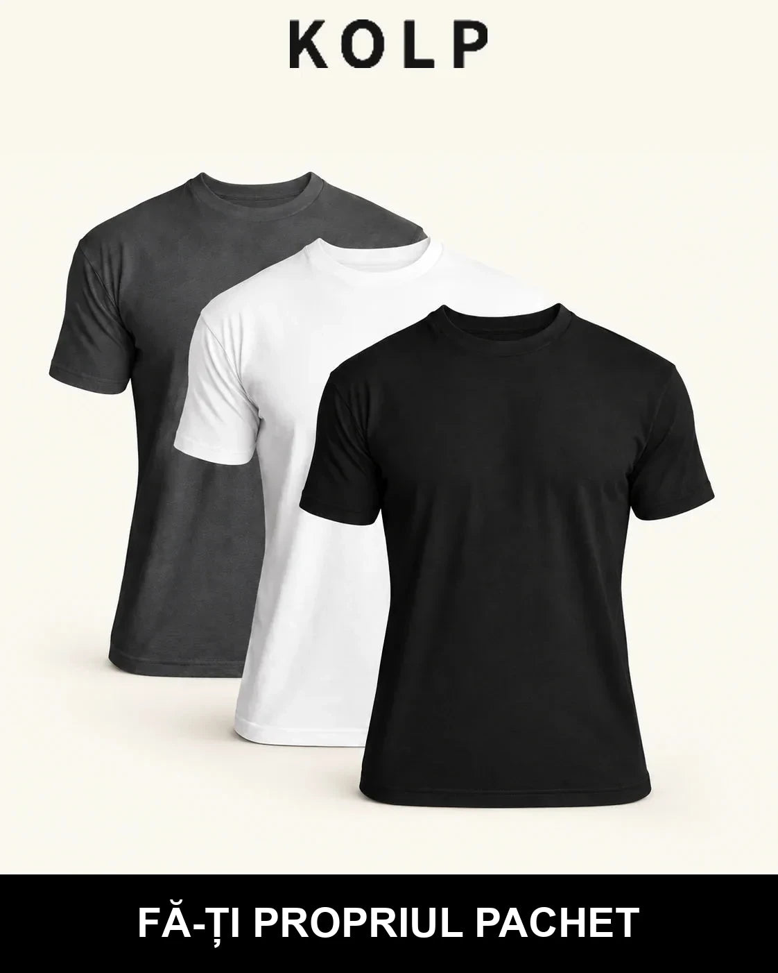Tricoul KOLP Essential – pachet 3 buc.